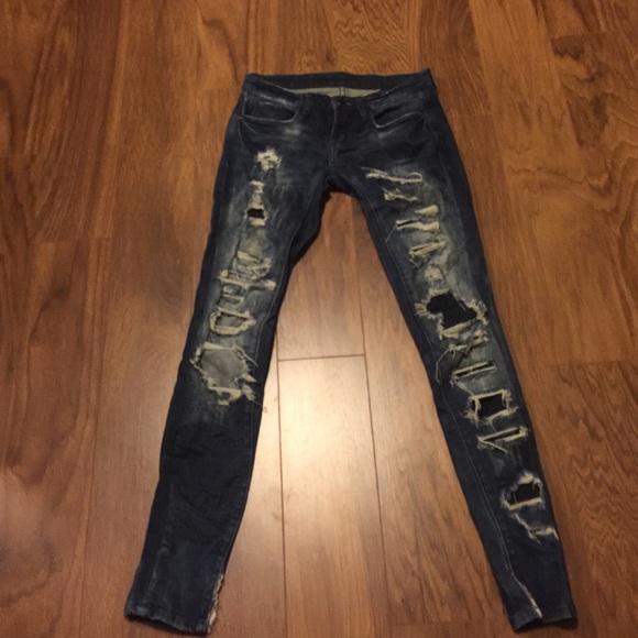Blank NYC distressed jeans 24