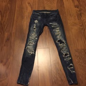 Blank NYC distressed jeans 24