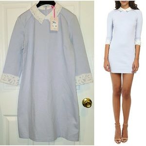 New w Tag Ted Baker Lace Collar Tunic Dress