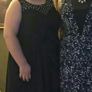 Short black homecoming dress