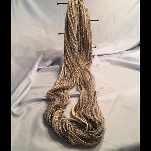 Multi color eternity scarf