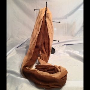 Beige Ombré Eternity scarf