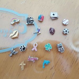 Origami owl charms