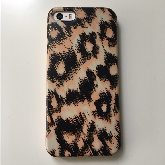 Coach Rose Gold iPhone Case - Picture 1 of 2