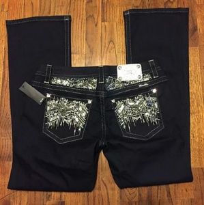 BNWT MISS ME EASY BT JEANS 31X31 MIDRISE