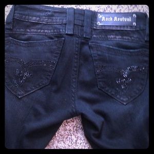 Rock Revival black skinny jeans