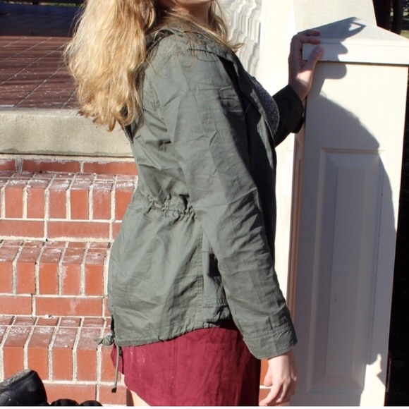 Relished Marin green hooded utility jacket NWT - Picture 2 of 4