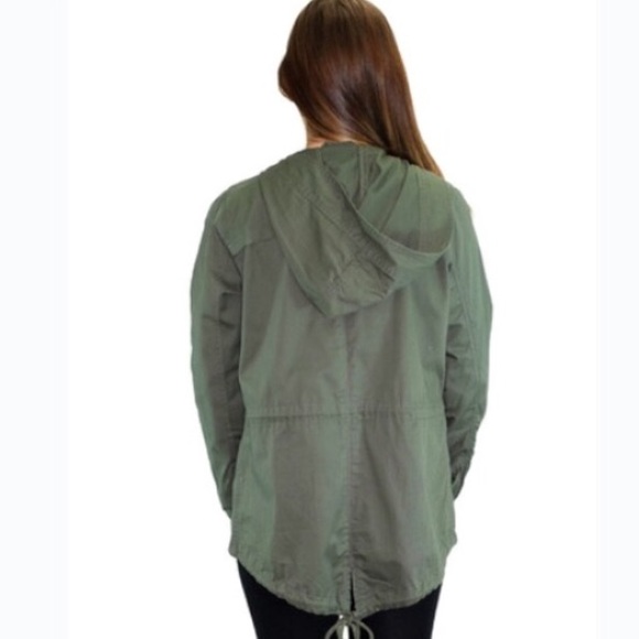 Relished Marin green hooded utility jacket NWT - Picture 3 of 4