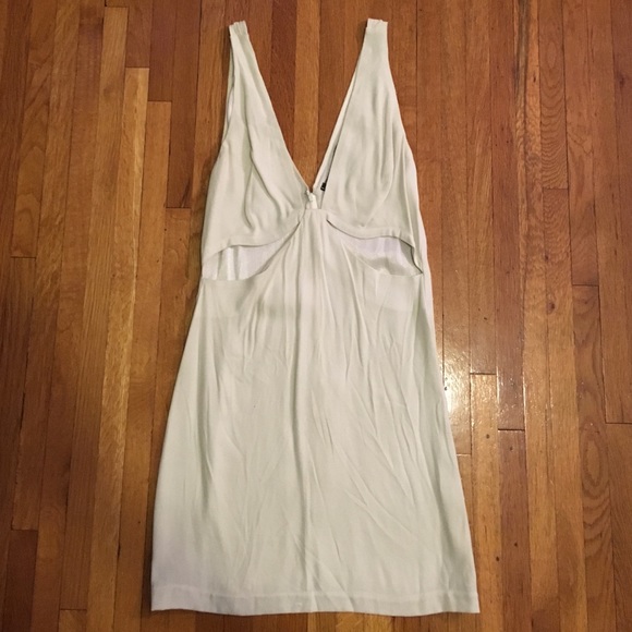 Off white cut out dress by Reformation