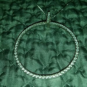 Sterling Silver 925 cz necklace