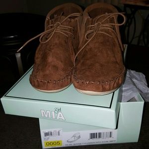 Mia Moccasins. ...Camel Colored Brand New