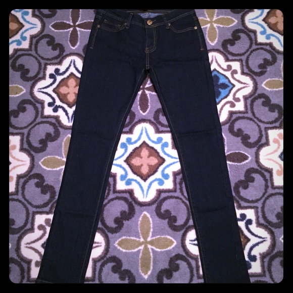 NWT Skinny Fashion Stretch Jeans Sz 5 Dark