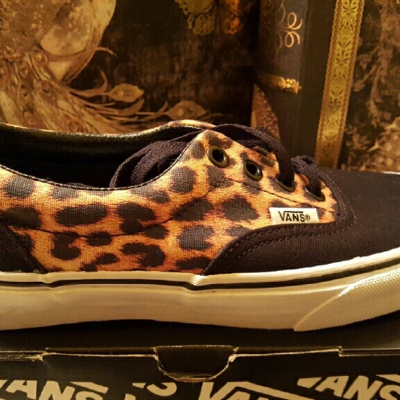 *SOLD*  ON HOLD* Cheetah print Vans