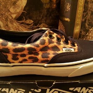 *SOLD*  ON HOLD* Cheetah print Vans