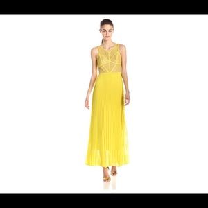 BCBGMAXAZRIA Pleated Rosalie Dress.