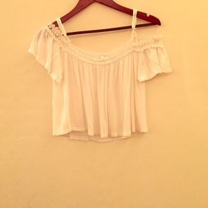 White Crop Top
