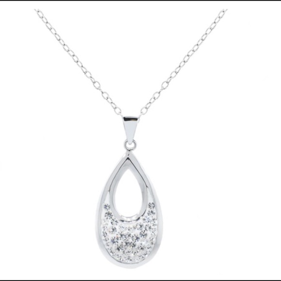 Beautiful Pendant & Earrings w/Swarovski Crystals - Picture 3 of 4