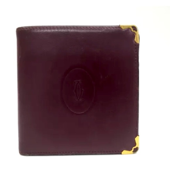 Cartier Accessories - SOLD FOR $30 Cartier vintage leather unisex wallet