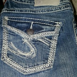 Silver Suki Jeans