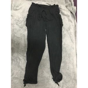 Black Track Jogger Pant