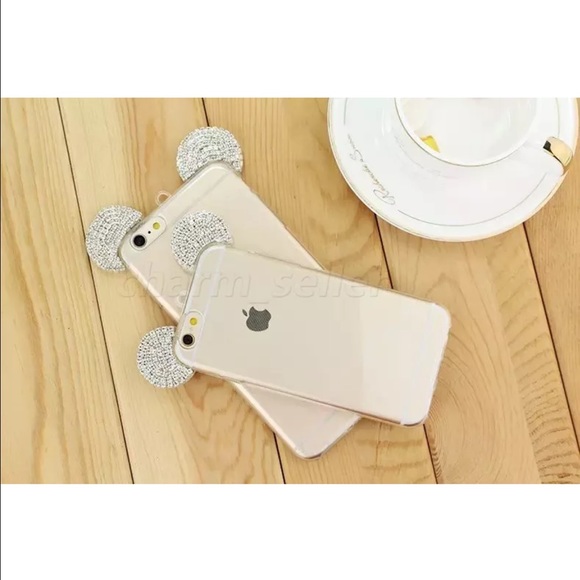 💎 iPhone 6/6S Plus Bling Mickey Ear Case💎