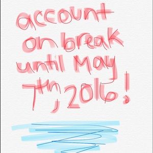 All purchases must be postponed until May 7th,2016