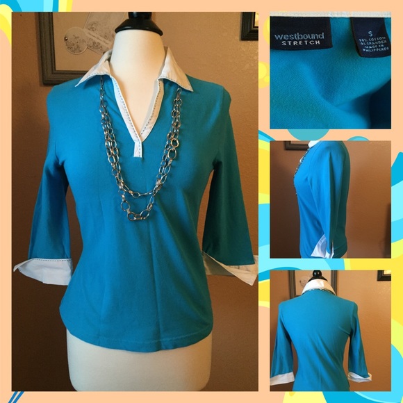 Westbound polo style top 👚