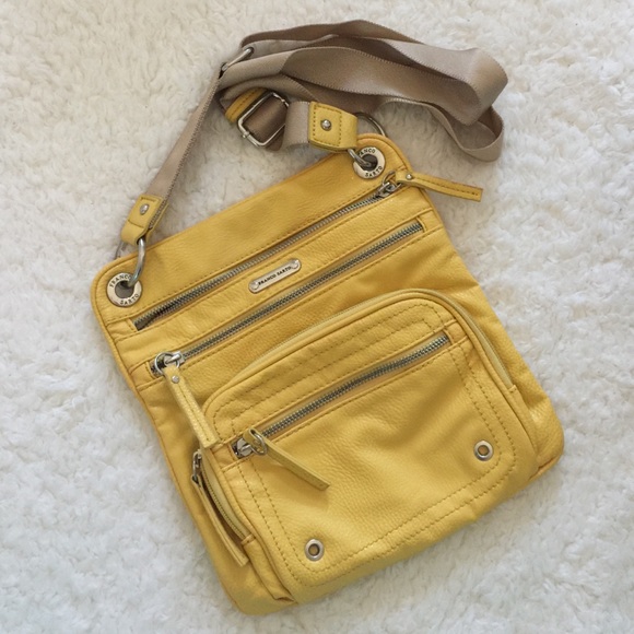Franco Sarto Handbags - Franco Sarto yellow crossbody bag