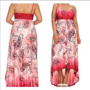 5⭐️rated Beautiful boho style maxi dress nwot