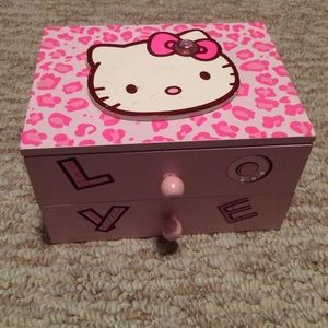 Hello kitty jewelry box
