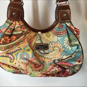Vibrant Rosetti Shoulder Purse