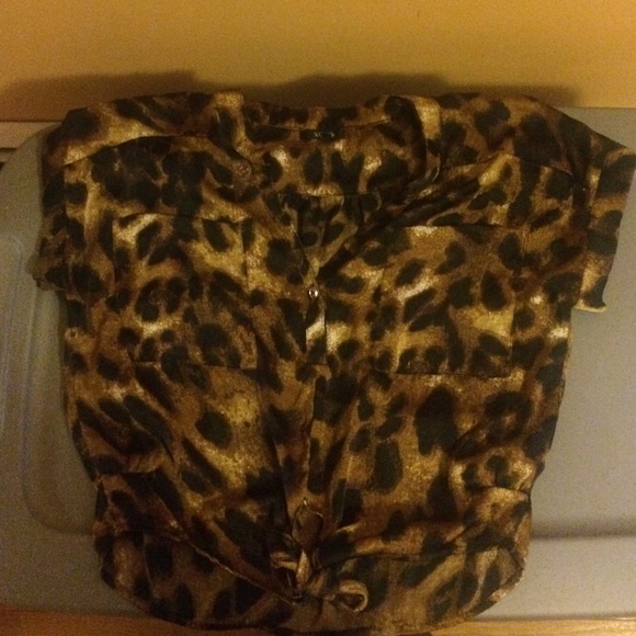 Leopard xoxo shirt