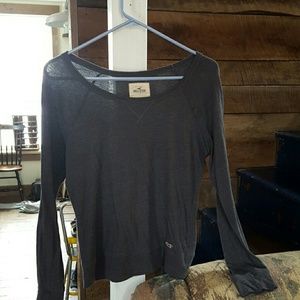 Grey Longsleeve Hollister