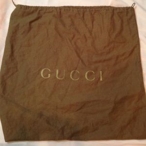 Gucci dust bag