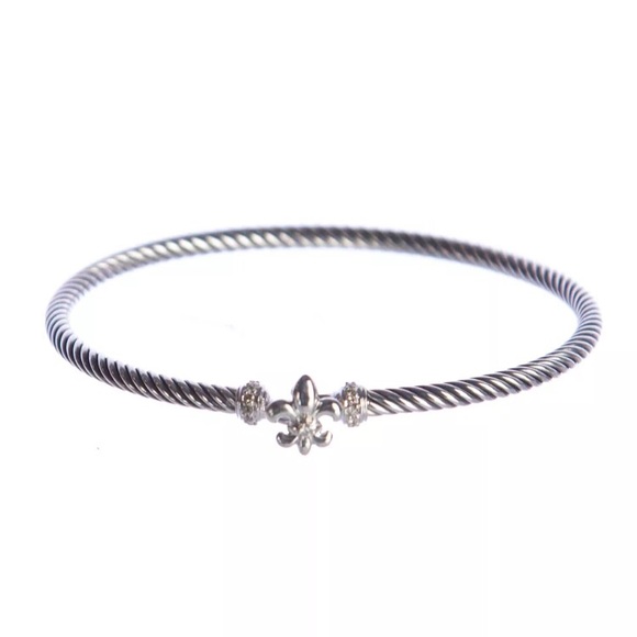 David yurman fleur de lis bracelet