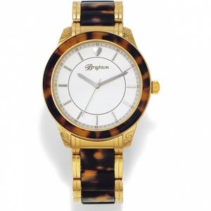Gold Tortoise Brighton Carpinteria Watch