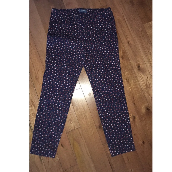 Old Navy Patterned Pixie Pants