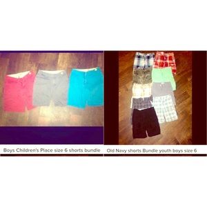 Bundle of 12 pair of youth boys size 6 shorts