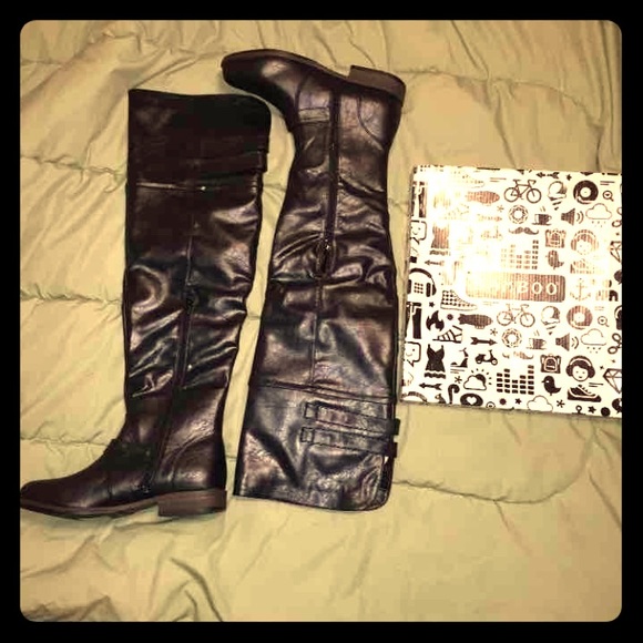 Black Knee High Or Over Knee Boots