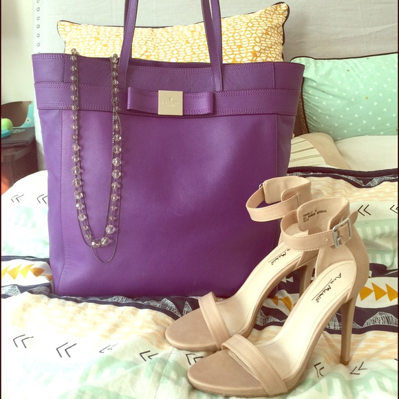 Purple Kate Spade Spring Purse!