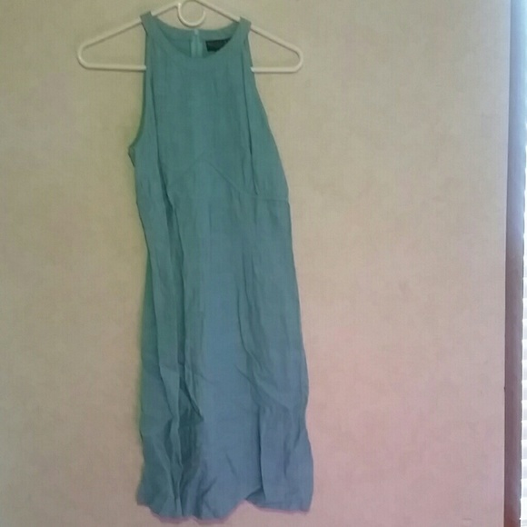 Nice light blue linen dress