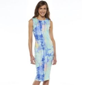 Apt9 Scuba Midi Sheath Dress