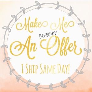 Reasonable offers! *don't lowball, it's rude.