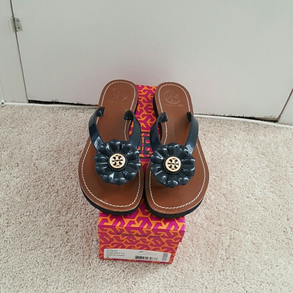 NAVY Blue TBD flip flops