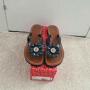 NAVY Blue TBD flip flops