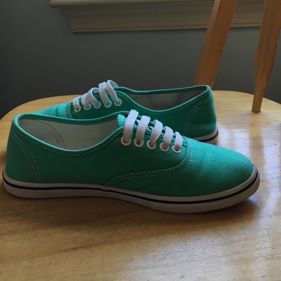 Green/Blue Vans