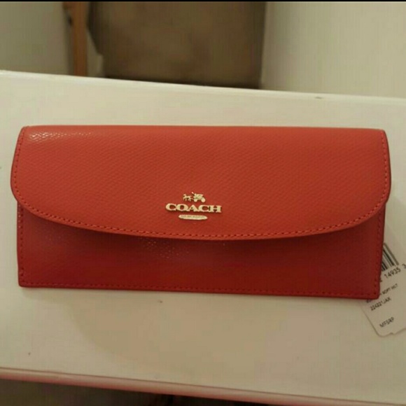 Coach Handbags - *** SOLD*** NWT AUTH COACH SOFT LEATHER WALLET