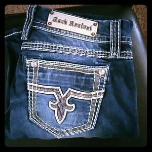 32L Jacklyn boot cut rock revival jeans