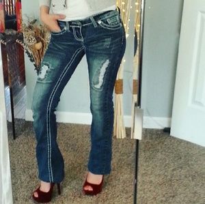 Like new! Junior Jeans white wash