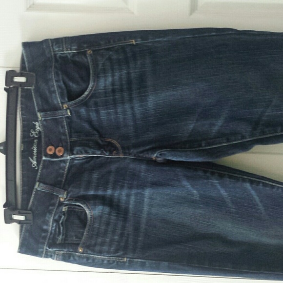 Denim capris